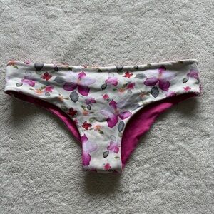 San Lorenzo reversible pink floral bottoms
